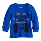 Toddler Boy Jumping Beans&reg; Thermal Graphic Tee, Size: 18 Months, Med Blue