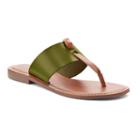So&reg; Women's Knot Sandals, Girl's, Size: Medium (9), Green