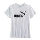 Boys 8-20 Puma Logo Tee, Size: Large, White