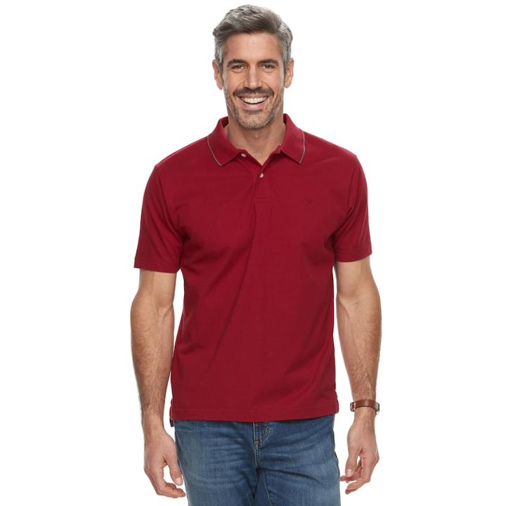 Men's Dockers&reg; Performance Polo, Size: Xxl, Red