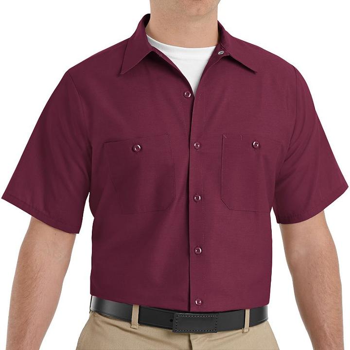 Red Kap, Big & Tall Classic-fit Industrial Button-down Work Shirt, Men's, Size: 3xb