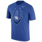 Men's Nike Kentucky Wildcats Legend Football Icon Dri-fit Tee, Size: Medium, Multicolor