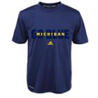 Boys 4-7 Adidas Michigan Wolverines Shock Energy Climalite Tee, Size: M(5/6), Blue