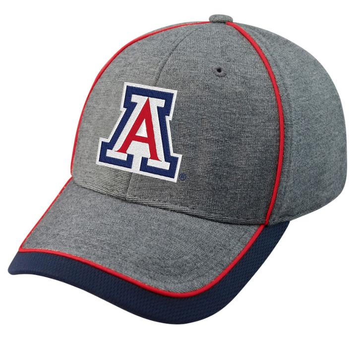 Adult Top Of The World Arizona Wildcats Memory Fit Cap, Men's, Med Grey