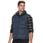 Big & Tall Hemisphere Solid Puffer Vest, Men's, Size: 4xb, Blue (navy)