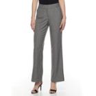Women's Dana Buchman Curvy Fit Dress Pants, Size: 12, Grey Other