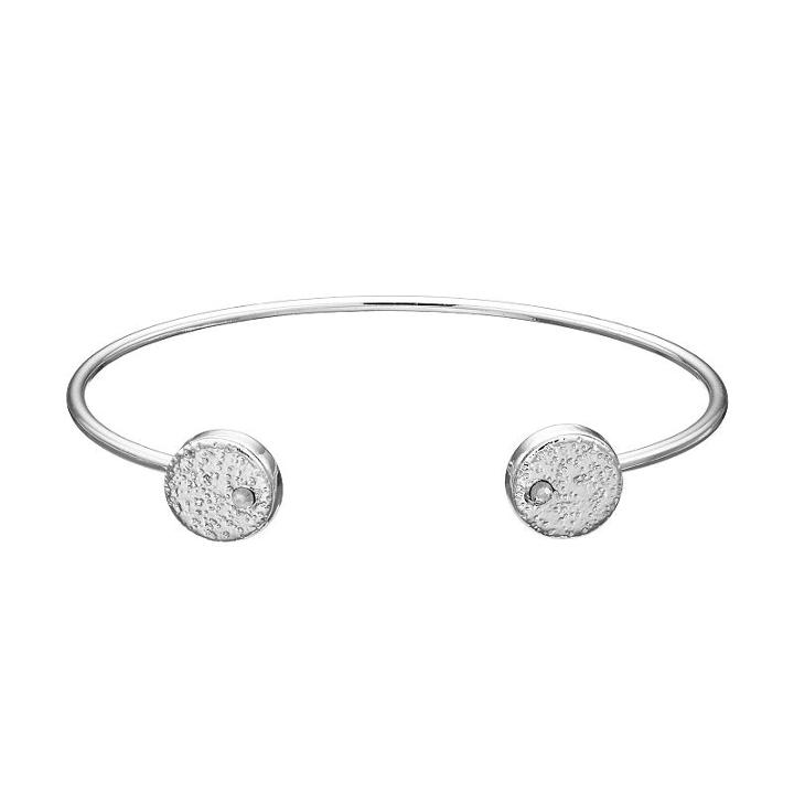Lc Lauren Conrad Round End Cuff Bracelet, Women's, Silver