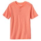 Boys 4-10 Jumping Beans&reg; Slubbed Henley, Size: 4, Lt Orange