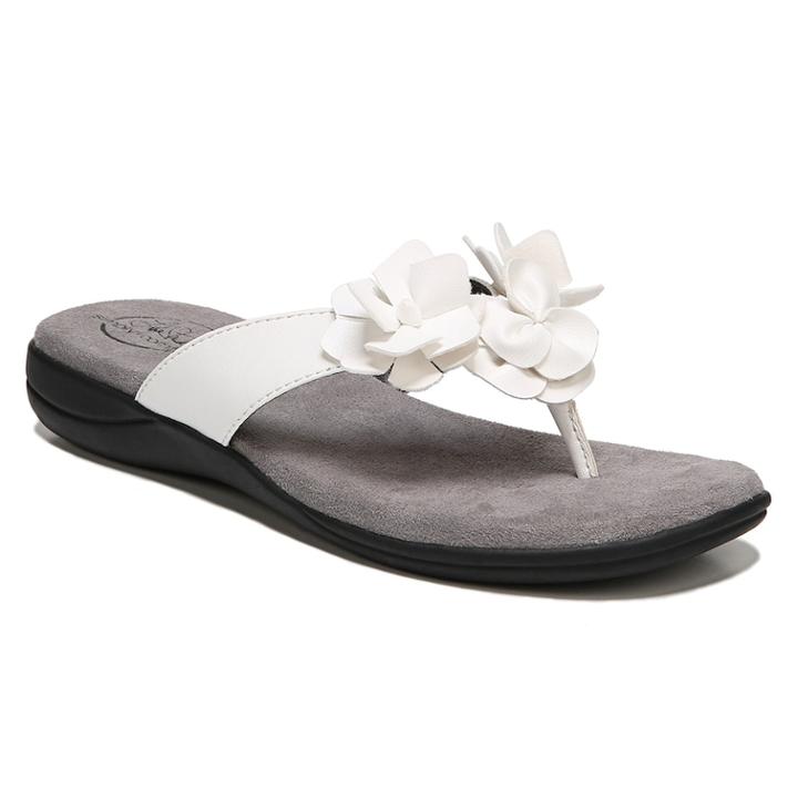 Lifestride Equal Women's Sandals, Size: 6.5 Wide, White