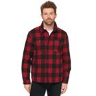 Men's Levi's&reg; Wool Shirt Jacket, Size: Xl, Buffalo Plaid