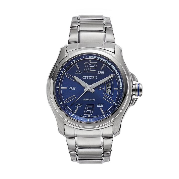 Drive From Citizen Eco-drive Men's Htm Stainless Steel Watch - Aw1350-83m, Grey