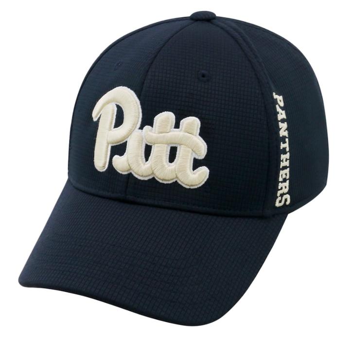 Adult Pitt Panthers Booster Plus Memory-fit Cap, Men's, Blue (navy)