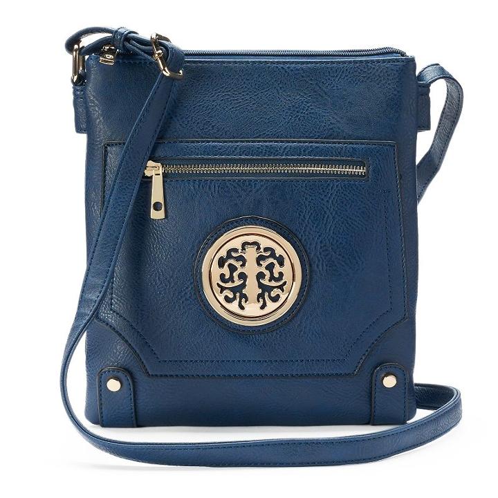 Deluxity Annette Crossbody Bag, Women's, Blue (navy)