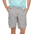 Big & Tall Sonoma Goods For Life&trade; Flexwear Modern-fit Ripstop Stretch Cargo Shorts, Men's, Size: 46, Med Grey