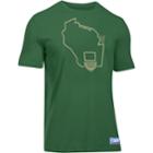Men's Under Armour Milwaukee Bucks Charged State Tee, Size: Large, Green