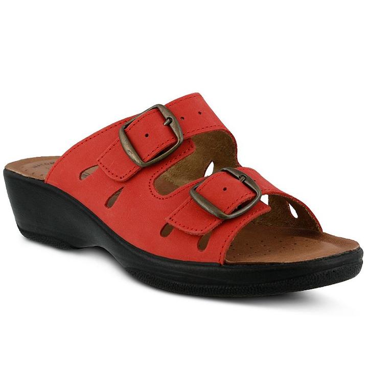 Spring Step Decca Women's Sandals, Size: 41, Red