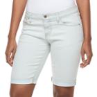 Women's Apt. 9&reg; Bermuda Jean Shorts, Size: 14, Light Blue