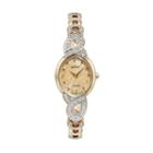 Seiko Women's Core Crystal Stainless Steel Solar Watch - Sup342, Gold