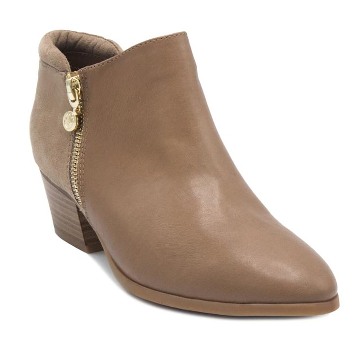 Gloria Vanderbilt Deanna Women's Ankle Boots, Size: Medium (8), Beig/green (beig/khaki)