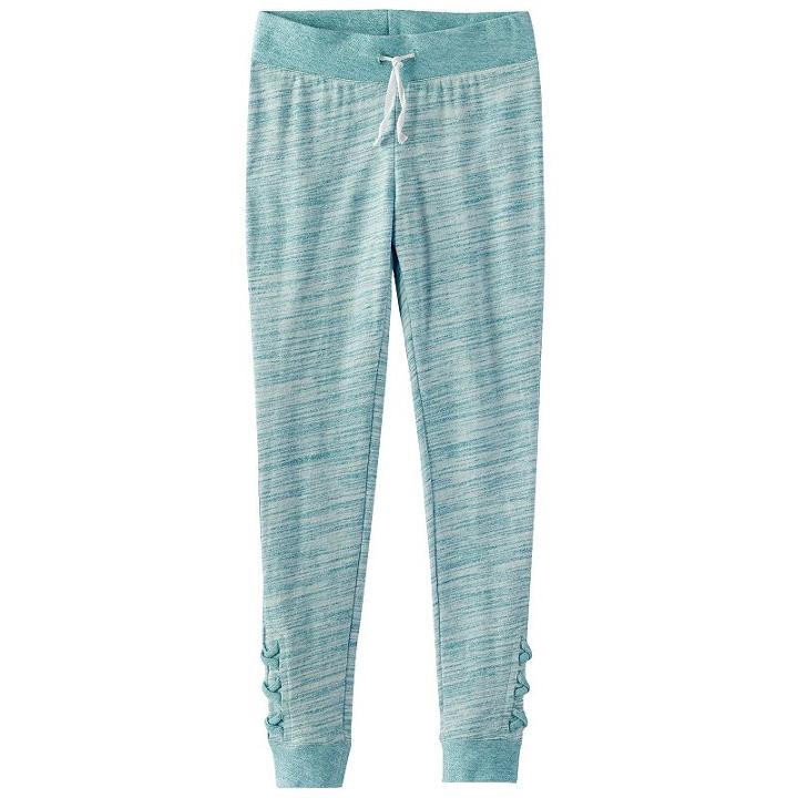 Girls 7-16 & Plus Size So&reg; Space-dyed Lattice Hem Jogger Pants, Size: 10, Med Blue