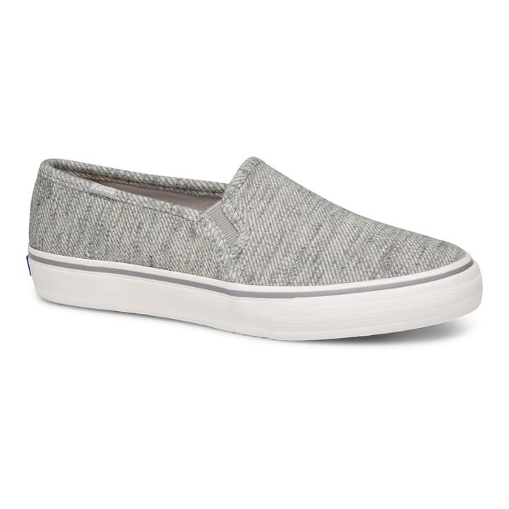Keds Double Decker Women's Shoes, Size: 8.5, Light Grey