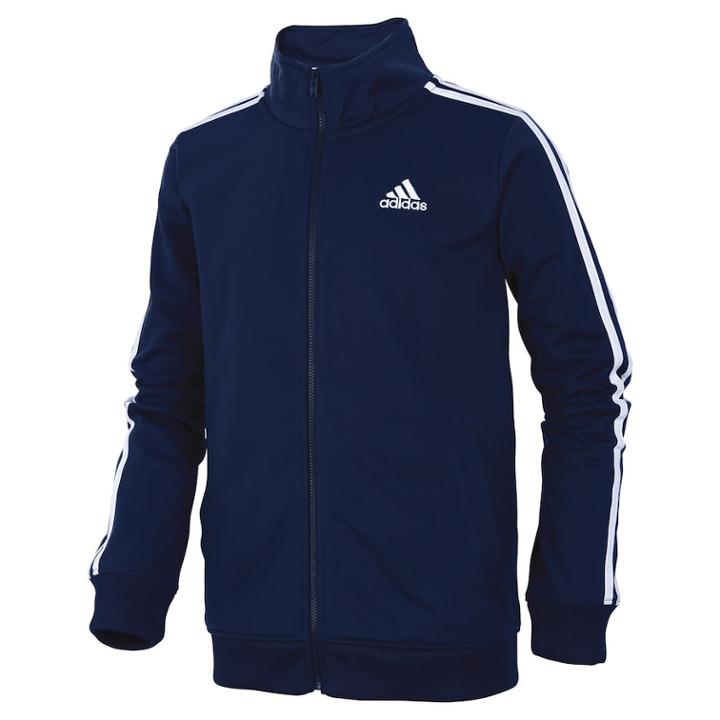 Boys 8-20 Adidas Iconic Tricot Jacket, Size: Xl, Blue (navy)