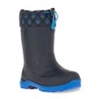 Kamik Snowbuster 2 Kids' Waterproof Winter Boots, Girl's, Blue (navy)