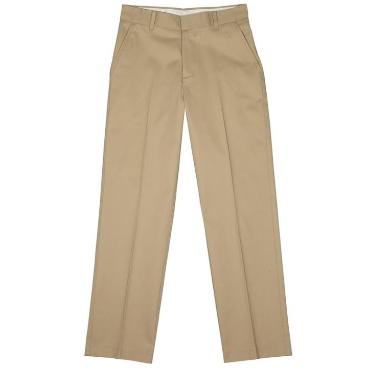 Boys 8-20 Chaps Stretch Twill Pants, Size: 16, Med Beige
