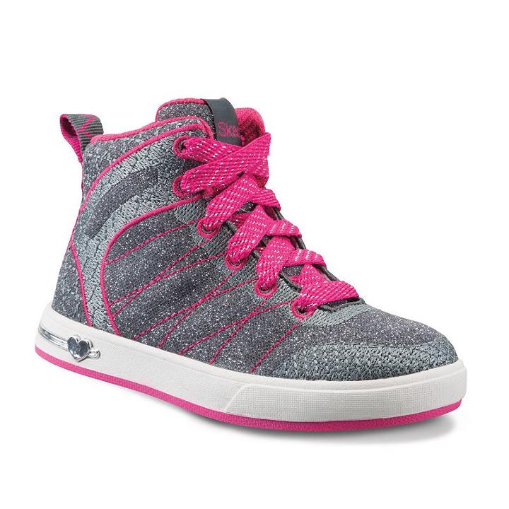 Skechers Shoutouts Glitzy Ritz Toddler Girls' High-top Sneakers, Girl's, Size: 8 T, Yellow Oth
