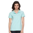 Women's Croft & Barrow&reg; Classic Solid Polo, Size: Xl, Brt Blue