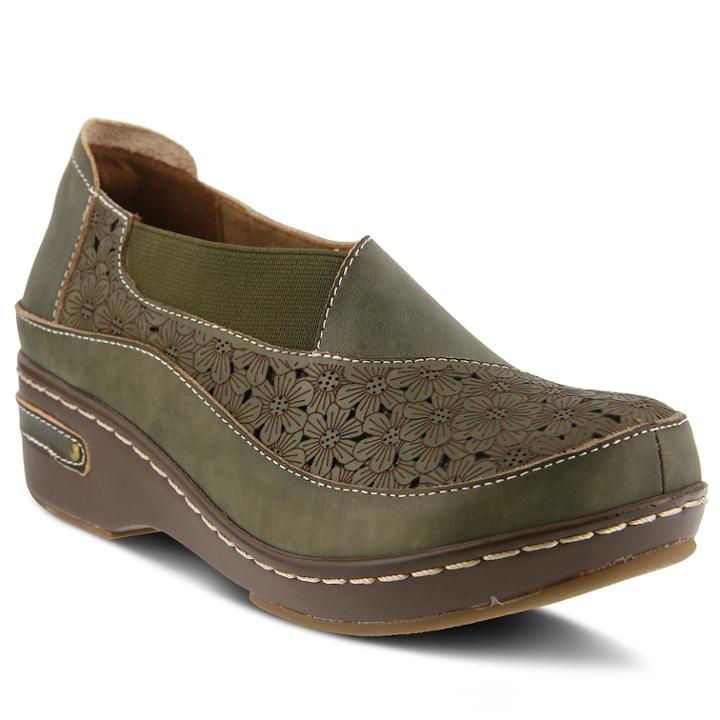L'artiste By Spring Step Brunbak Women's Shoes, Size: 39, Green