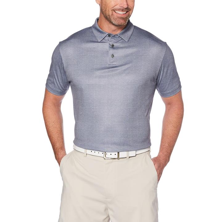 Men's Grand Slam On Course Performance Golf Polo, Size: Xxl, Grey