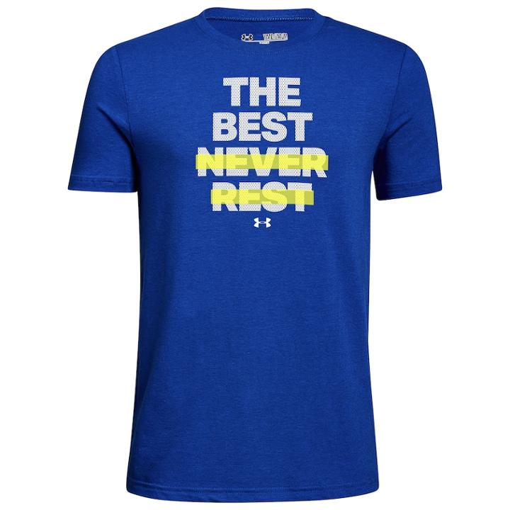 Boys 8-20 Under Armour Best Never Rest Tee, Size: Xl, Blue