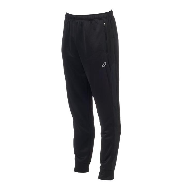 Men's Asics Performance Fleece Pants, Size: Medium, Black