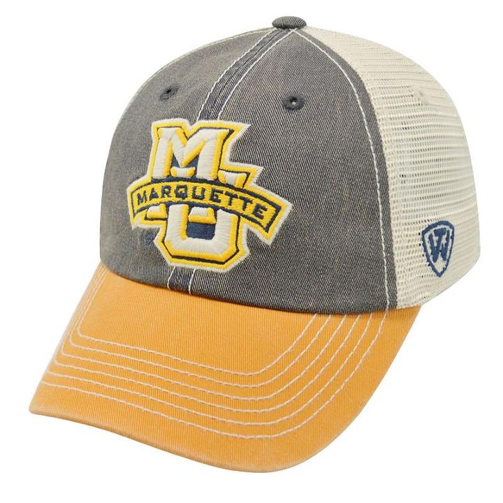 Adult Top Of The World Marquette Golden Eagles Offroad Cap, Men's, Blue (navy)