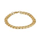 Lynx Ion-plated Stainless Steel Curb Chain Bracelet - 9-in, Men's, Size: 9