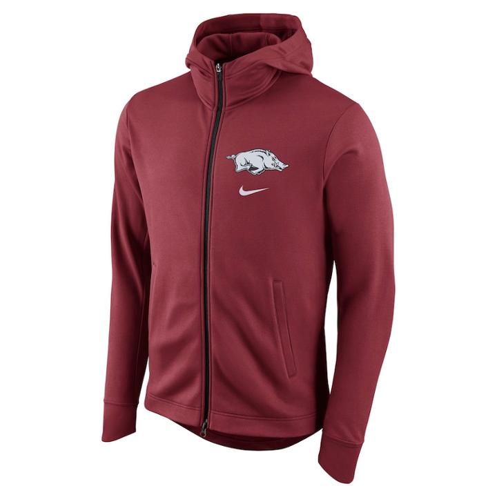 Men's Nike Arkansas Razorbacks Elite Fleece Hoodie, Size: Xxl, Oxford