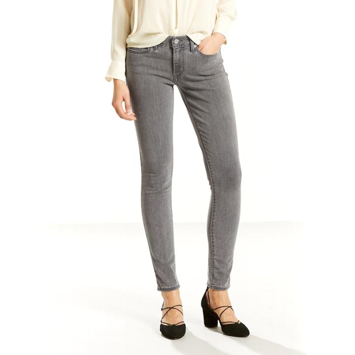 Women's Levi's&reg; 711 4-way Stretch Skinny Jean, Size: 27(us 4)m, Grey