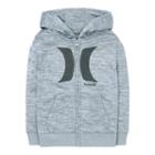 Boys 4-7 Hurley Marled Therma-fit Zip Hoodie, Size: 6, Grey Other