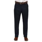 Men's Dockers&reg; Straight-fit Flat-front Performance Dress Pants, Size: 36x32, Dark Blue