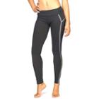 Women's Colosseum Miracle Mile Workout Leggings, Size: Large, Grey (charcoal)