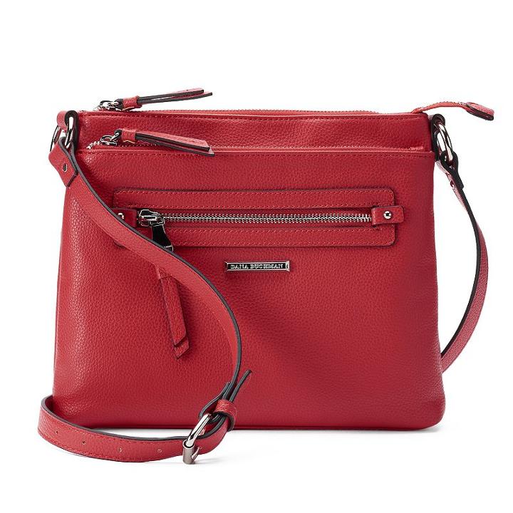 Dana Buchman Gracie Crossbody Bag, Women's, Dark Pink