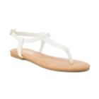 Women's Apt. 9&reg; Kiki Strap Sandals, Size: Medium, White