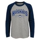 Boys 4-18 Uconn Huskies Audible Tee, Size: 16-18, Grey