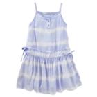 Girls 4-6x Oshkosh B'gosh&reg; Tie-dye Drop-waist Dress, Girl's, Size: 6, Blue