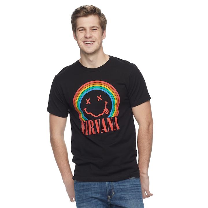 Men's Nirvana Tee, Size: Xl, Black