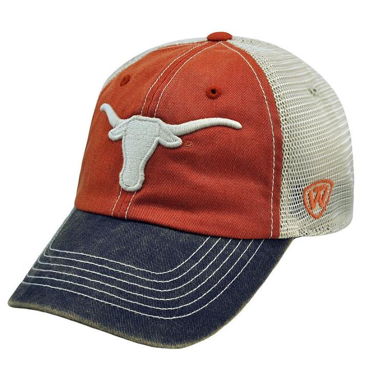Adult Top Of The World Texas Longhorns Offroad Cap, Men's, Drk Orange