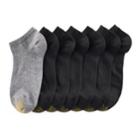 Women's Goldtoe 6-pk. Solid Soft Liner Socks + Plus Bonus Pair, Size: 9-11, Black