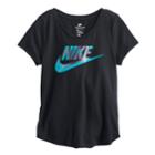 Girls 7-16 Nike Futura Graphic Tee, Size: Xl, Grey (charcoal)