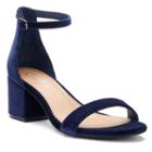 Candie's&reg; Cosmos Women's Block-heel Sandals, Size: Medium (9), Blue